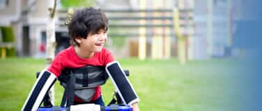 Child with cerebral palsy